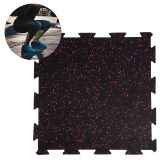 Záťažová podložka inSPORTline Puzeko 50x50x1 cm - Farba: Červená · záber 1