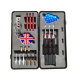 Šípky MASTER Black and Silver v darčekovej krabičke 3ks - softip-steel 16g set · záber 1