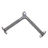 Adaptér triceps inSPORTline A441 - V tvar 36 cm · záber 2