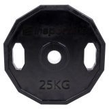 Pogumovaný olympijský kotúč inSPORTline Ruberton 25 kg 50 mm · záber 1