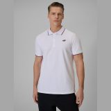 Polo tričko regular pánske - biele · záber 5
