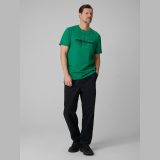 T-shirt regular s potlačou pánsky - zelený · záber 2