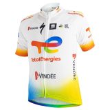 Sportful TotalEnergies Jersey Kids - Veľkosť: 12 | Farba: Farebná, Biela · záber 1