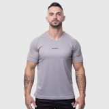 Pánske športové tričko Iron Aesthetics Training, sivé · záber 2