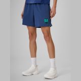 Dámske rýchloschnúce futbalové šortky - denim · záber 2