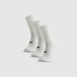 Dlhé ponožky (3-pack) pánske - biele · záber 2