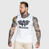Športové tielko Iron Aesthetics Get Fit, biele · záber 2