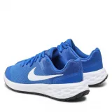 Nike Revolution 6 Road Older Kids - Veľkosť: 36 | Farba: Modrá · záber 2