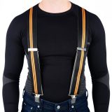 Oxford Riggers Cruiser, čierne s oranžovými pruhmi · záber 1