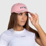 Distressed šiltovka Iron Aesthetics ASTHX, ružová · záber 2