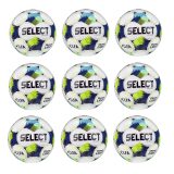 Výhodný set - 9x Futbalová lopta SELECT FB League SK Chance Liga 2025/26 5 bielo-modrá · záber 1