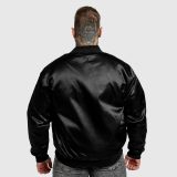Bomber bunda Iron Aesthetics Maverick, čierna · záber 4