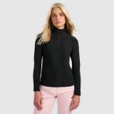 Dámska flísová termická bielizeň (vrch) - čierna · záber 1