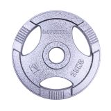 Liatinový olympijský kotúč inSPORTline Hamerton 25 kg 50 mm · záber 2