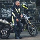 Pánske moto nohavice W-TEC Spirital - Veľkosť: M | Farba: Oranžová · záber 5