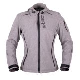 Dámska softshellová moto bunda W-TEC Algenia - Veľkosť: XXL | Farba: Sivá · záber 1