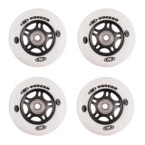 In-line kolieska WORKER 70mm a ložiská ABEC-5 Chrome - Set 4 ks · záber 1