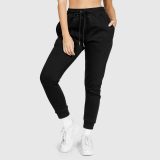Dámske športové tepláky Iron Aesthetics Comfy, čierne · záber 4