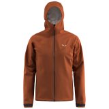 Salewa Puez 2.5L PTX Jacket - Veľkosť: M | Farba: Červená, Hnedá · záber 1