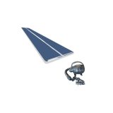 Airtrack MASTER S-Pro nafukovacia žinenka 1400 x 200 x 20 cm - modrá - biela · záber 1