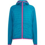 McKinley Cellon II Hooded Hybrid Jacket Kids - Veľkosť: 152 | Farba: Modrá, Tyrkysová · záber 1
