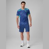 Pánske rýchloschnúce futbalové šortky - denim · záber 1