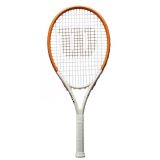 Wilson Roland Garros Elite Tennis Racket - Veľkosť: 3 | Farba: Biela, Oranžová · záber 1
