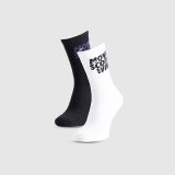 Dámske casual ponožky nad členok (2-pack) - multicolor · záber 2