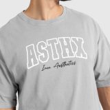 Pánske tričko Iron Aesthetics ASTHX, washed grey · záber 4