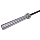 Vzpieračská tyč s ložiskami inSPORTline OLYMPIC OB-80 200cm/50mm • 15kg • do 450kg • bez objímok · záber 2