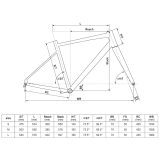 Kellys GROOT 30 28" - model 2026 Graphite Grey - L (20,5", 182-195 cm) · záber 2