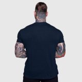 Pánske tričko Iron Aesthetics Slash, navy · záber 3