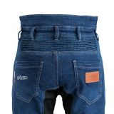 Dámske moto jeansy W-TEC Biterillo Lady - Veľkosť: XXL | Farba: Modrá · záber 4