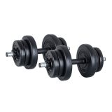 Jednoručný nakladací činkový set inSPORTline DBS2181 2x 3-10kg · záber 1