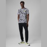 T-shirt regular s potlačou pánsky - biely · záber 2