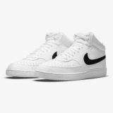 Nike Court Vision Mid M - Veľkosť: 44,5 | Farba: Biela · záber 2