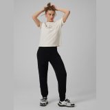 T-shirt regular s potlačou dámsky - béžový · záber 2