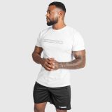 Pánske fitness tričko Iron Aesthetics Glam, biele · záber 1