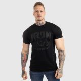 UltraSoft tričko IRON MAN, black on black · záber 2