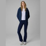 Dámska softshell bunda vetruodolná membrána 5000 - tmavomodrá · záber 2