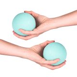 Masážne loptičky inSPORTline Thera 9 cm - Farba: Tyrkysová · záber 2