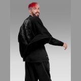 Pánska Oversize bomber mikina 4F x Tomasz Fornal - čierna · záber 1