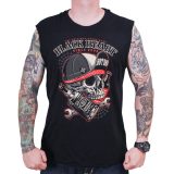 BLACK HEART Commander tričko bez rukávov čierna - XXL · záber 1