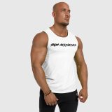 Pánske funkčné tielko Iron Aesthetics Sporty, biele · záber 2