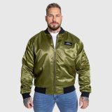 Bomber bunda Iron Aesthetics Maverick, zelená · záber 1