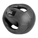 Medicinbal s úchopmi inSPORTline Grab Me 5 kg · záber 1