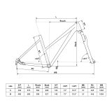 Kellys PHEEBE 50 28" - model 2024 Aqua - S (17", 155-170 cm) · záber 5