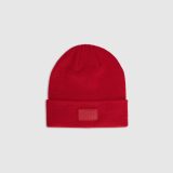 Unisex beanie čiapka - červená · záber 1