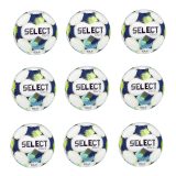 Výhodný set - 9x Futbalová lopta SELECT FB Brillant Super TB SK Chance Liga 2025/26 5 bielo-modrá · záber 1