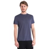 Icebreaker Merino Blend Core T-Shirt - Veľkosť: XL | Farba: Modrá, Sivá · záber 1